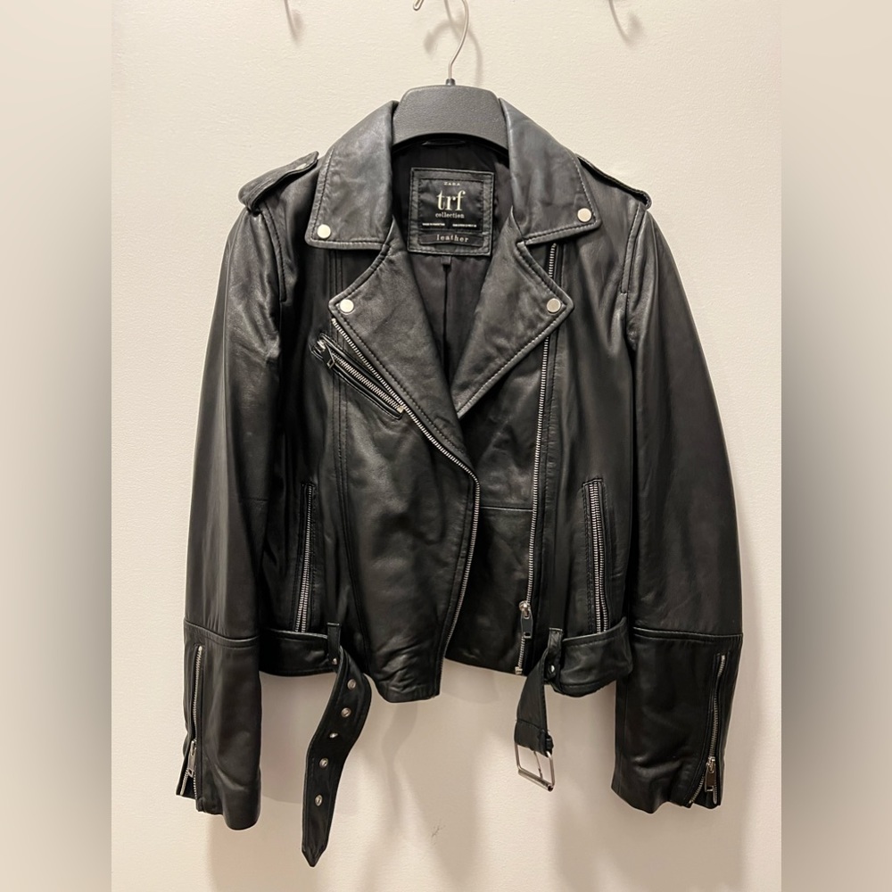 Zara Real Leather Jacket